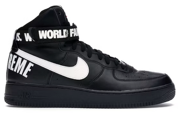 Nike Air Force 1 High Supreme World Famous Black (WORN)