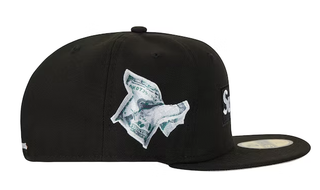 Supreme Money Box Logo New Era Black (WORN)
