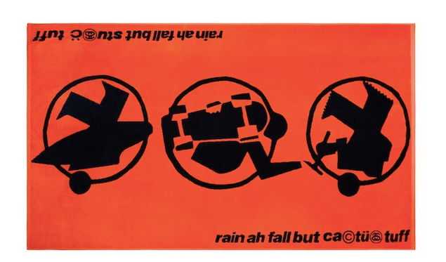 Stussy x CPFM Towel Orange