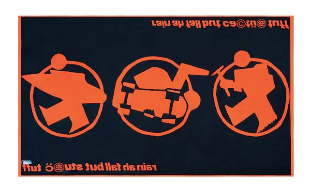 Stussy x CPFM Towel Orange