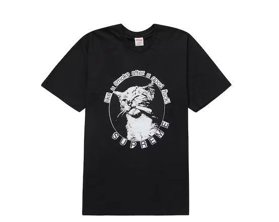 Supreme Smoke Tee (SS23) Black
