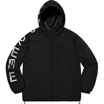Supreme Digital Logo Track Jacket Black (WORN)