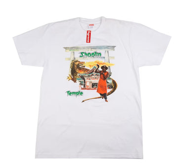 Supreme Barrington Levy Jah Life Shaolin Temple Tee White