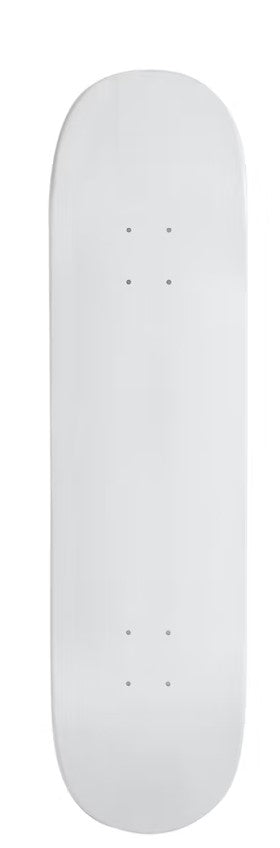 Supreme Tonal Box Logo Skateboard Deck White