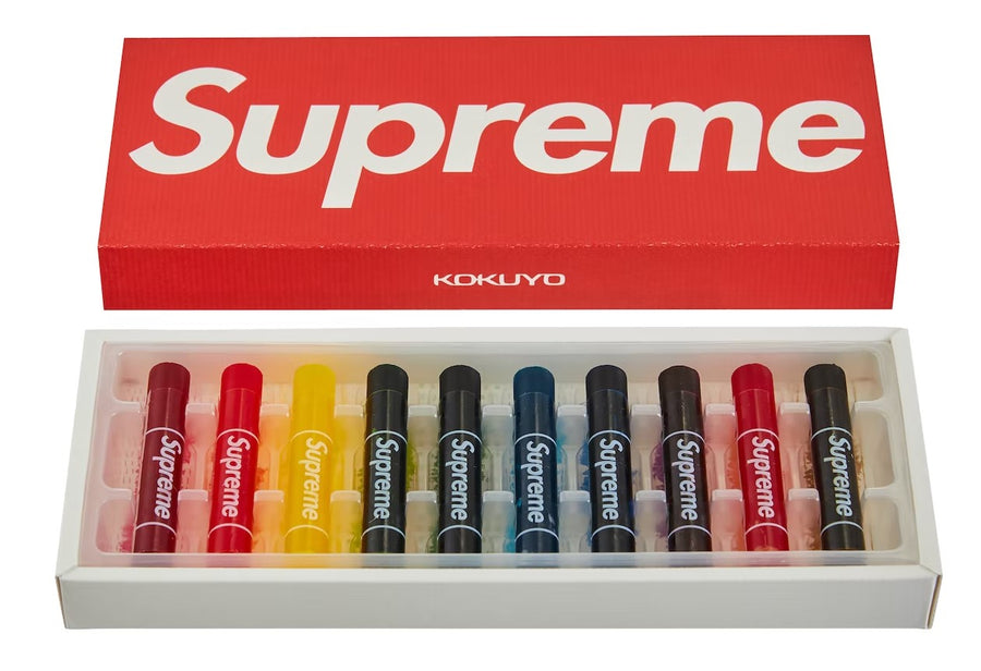 Supreme Kokuyo Translucent Crayons (Pack of 10) Multicolor