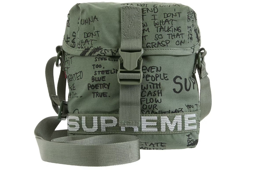 Supreme Field Side Bag Olive Gonz