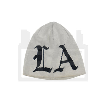 Supreme LA Beanie Grey