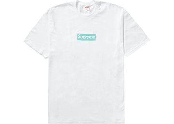 Supreme Tiff & Co. Box Logo Tee White